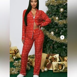 Santa PJ Pant Set